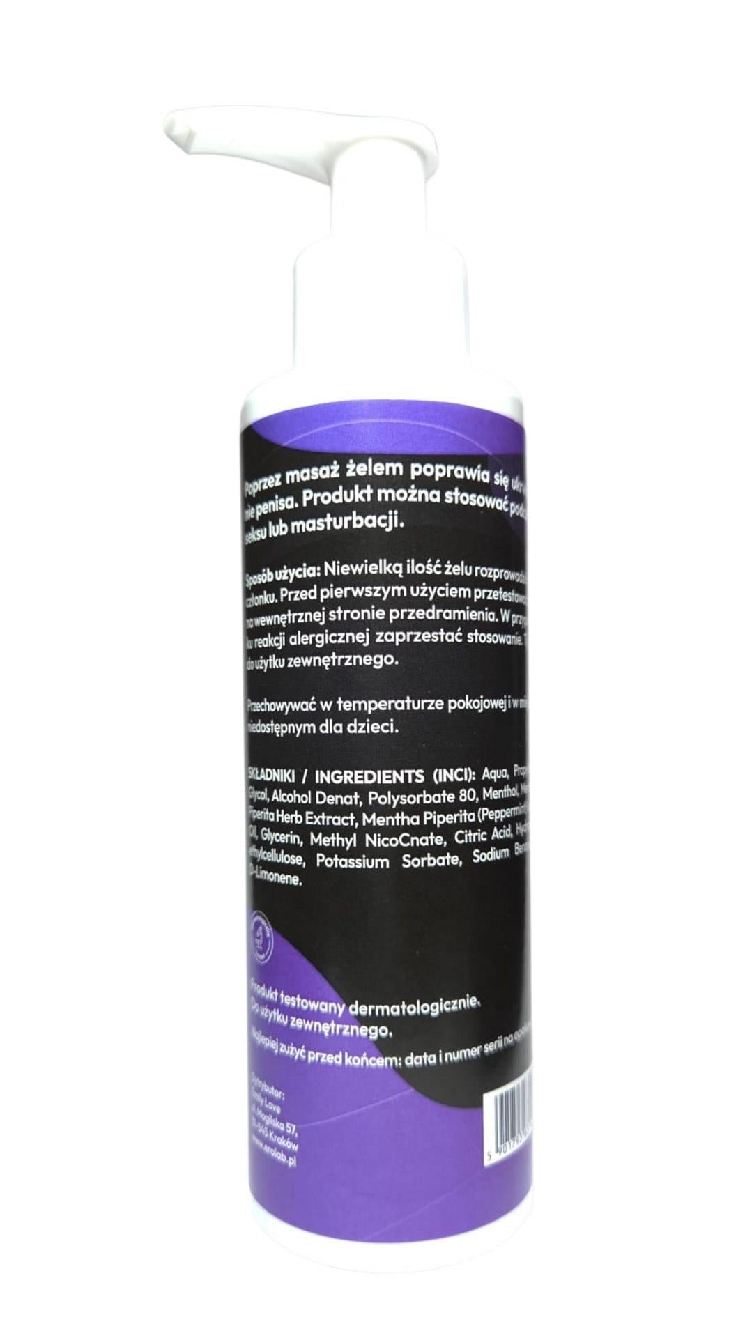 Gel de mărire Emily Love pentru bărbați 150 ml