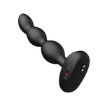 Perle anale vibrante din silicon controlate prin aplicație Lovense Ridge