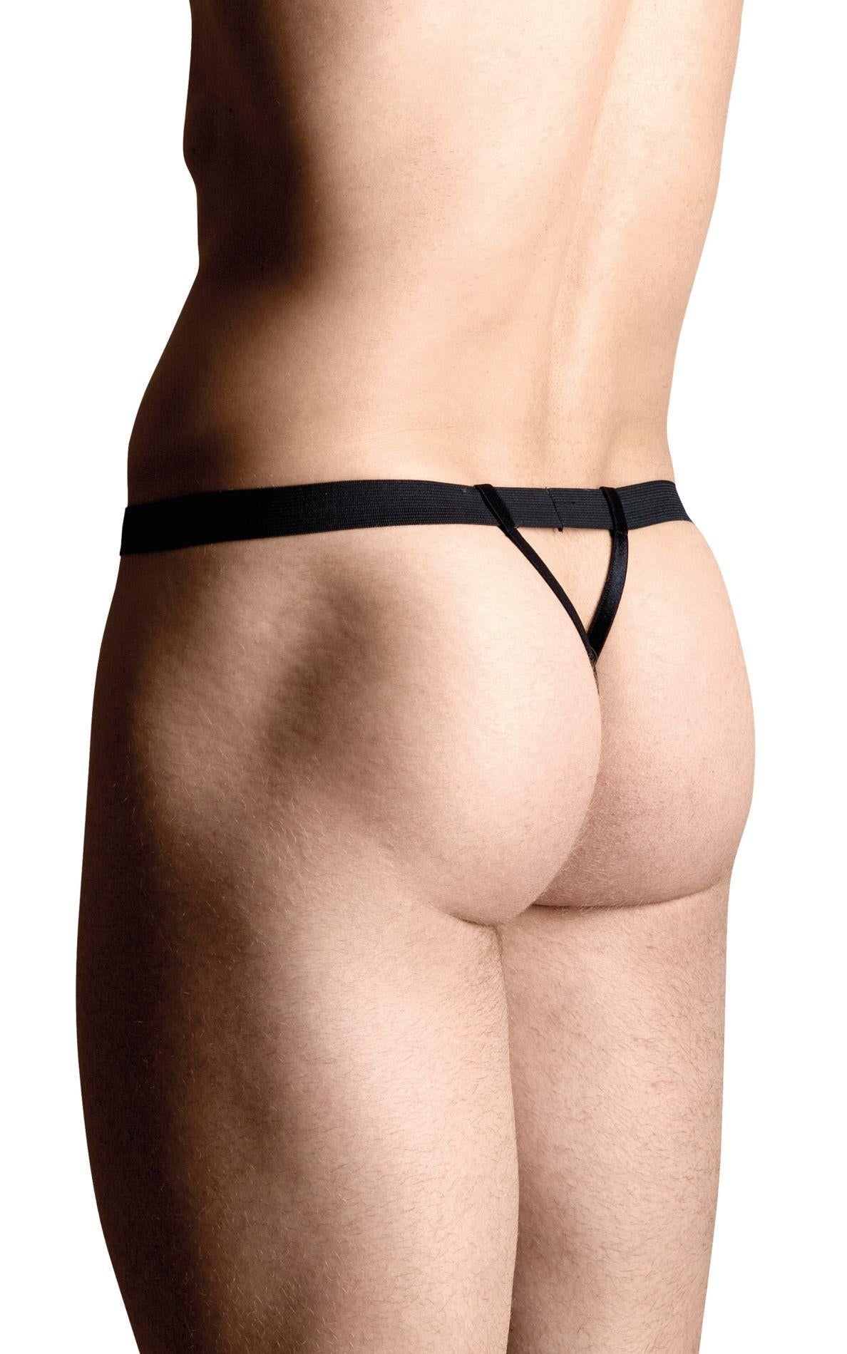 Tanga sexy bărbătească Softline, reglabilă, roșie, XL