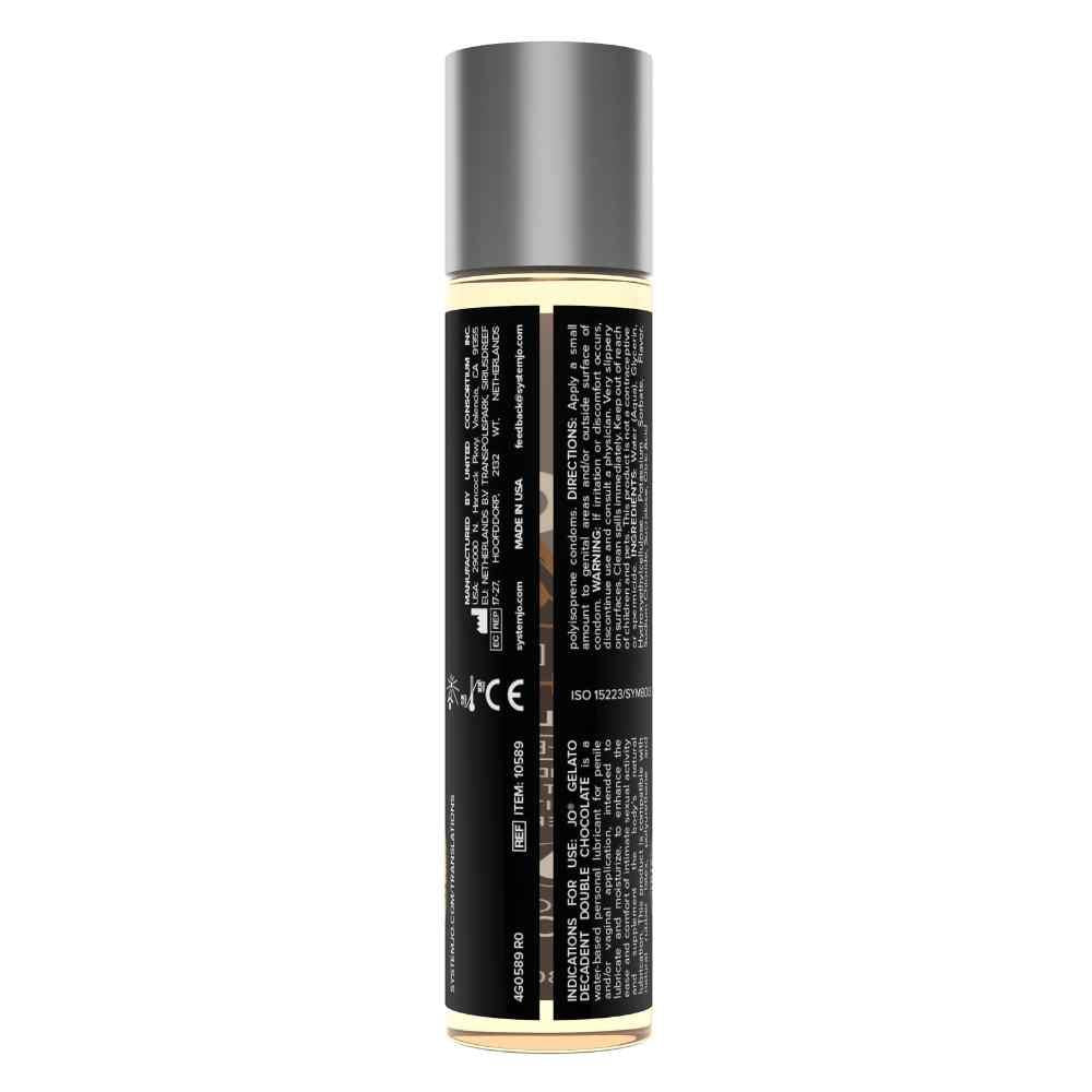 Lubrifiant cu aromă de ciocolată dublă JO Gelato 30 ml