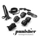 Set de bondage Crushious Punisher cu 8 piese