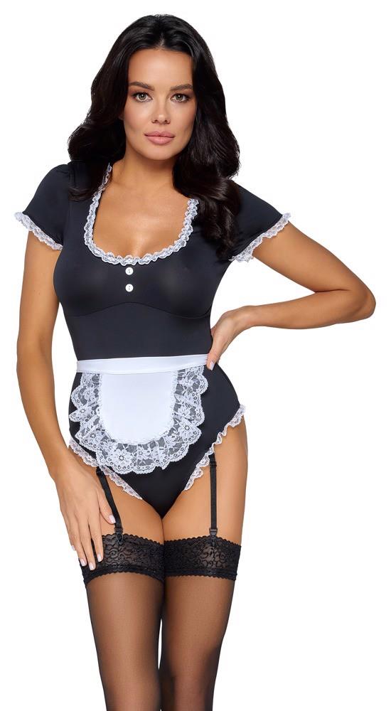 Costum Cottelli COSTUMES costum de chelneriță negru XL