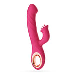 Vibrator iepuraș din silicon Crushious Mirenca 22,5 cm