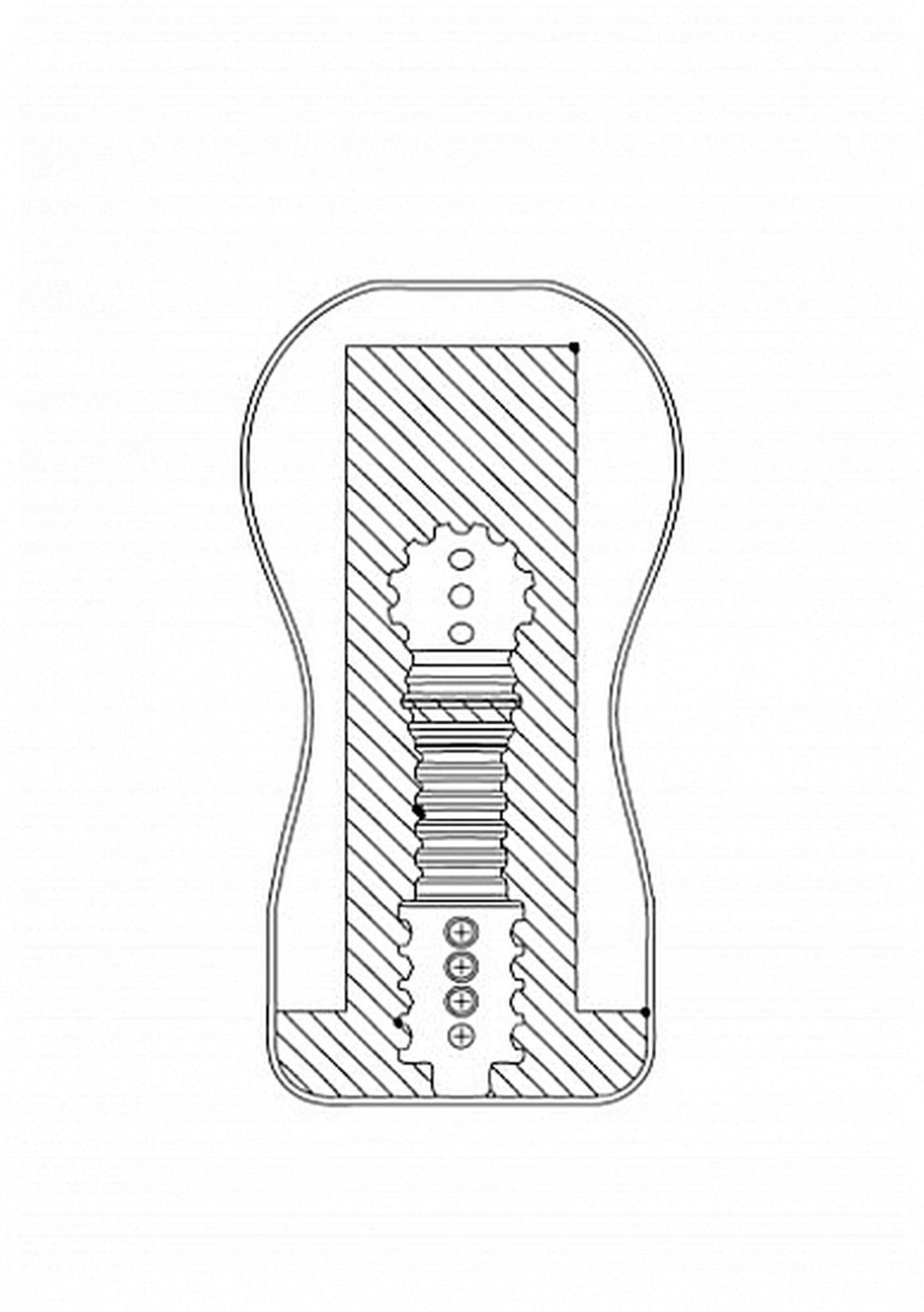 Masturbator Easy Rider ShotsToys Real Skin 15,7 cm