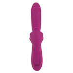 Vibrator Javida Iepuraș cu 4 funcții, silicon, USB