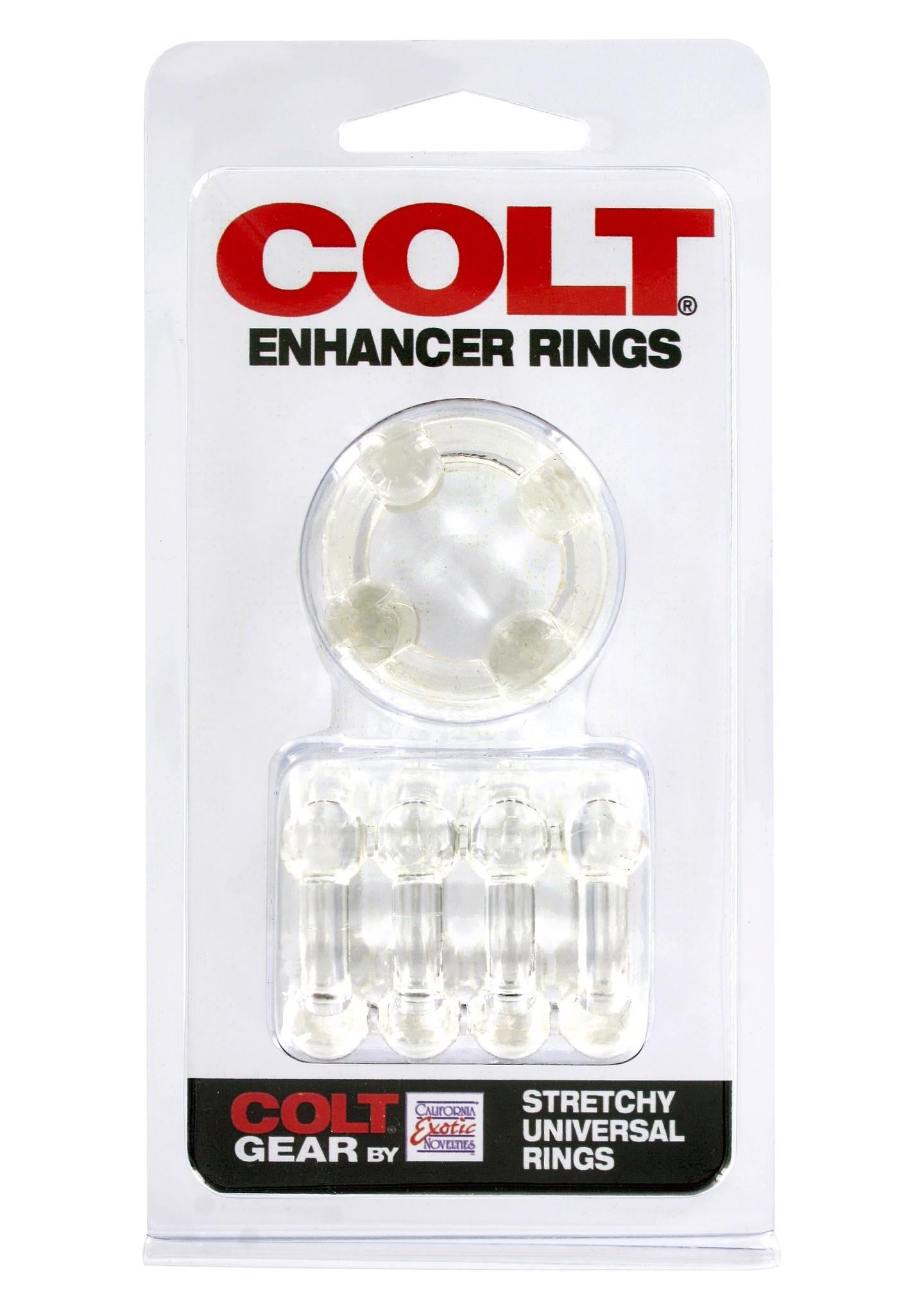 Inele pentru penis Calexotics COLT Clear