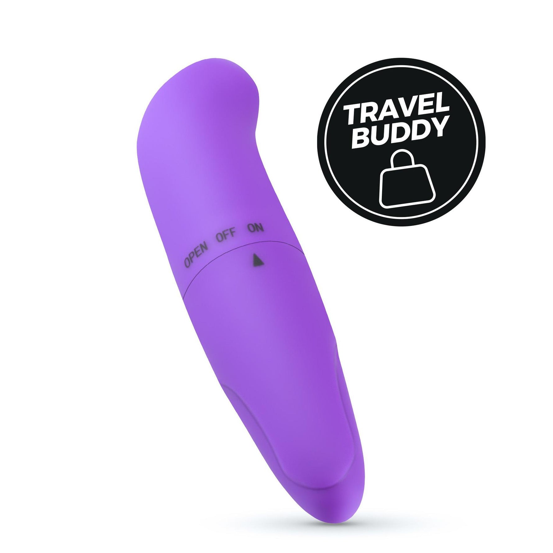 Vibrator Crushious GFinder Mini pentru Punct G, Violet, 12 cm