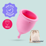 Cupă menstruală Crushious Minerva XS 5,5 cm cu husă