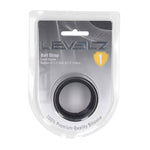 Levelz M Dispozitiv de întindere a testiculelor din silicon, 34 mm, negru