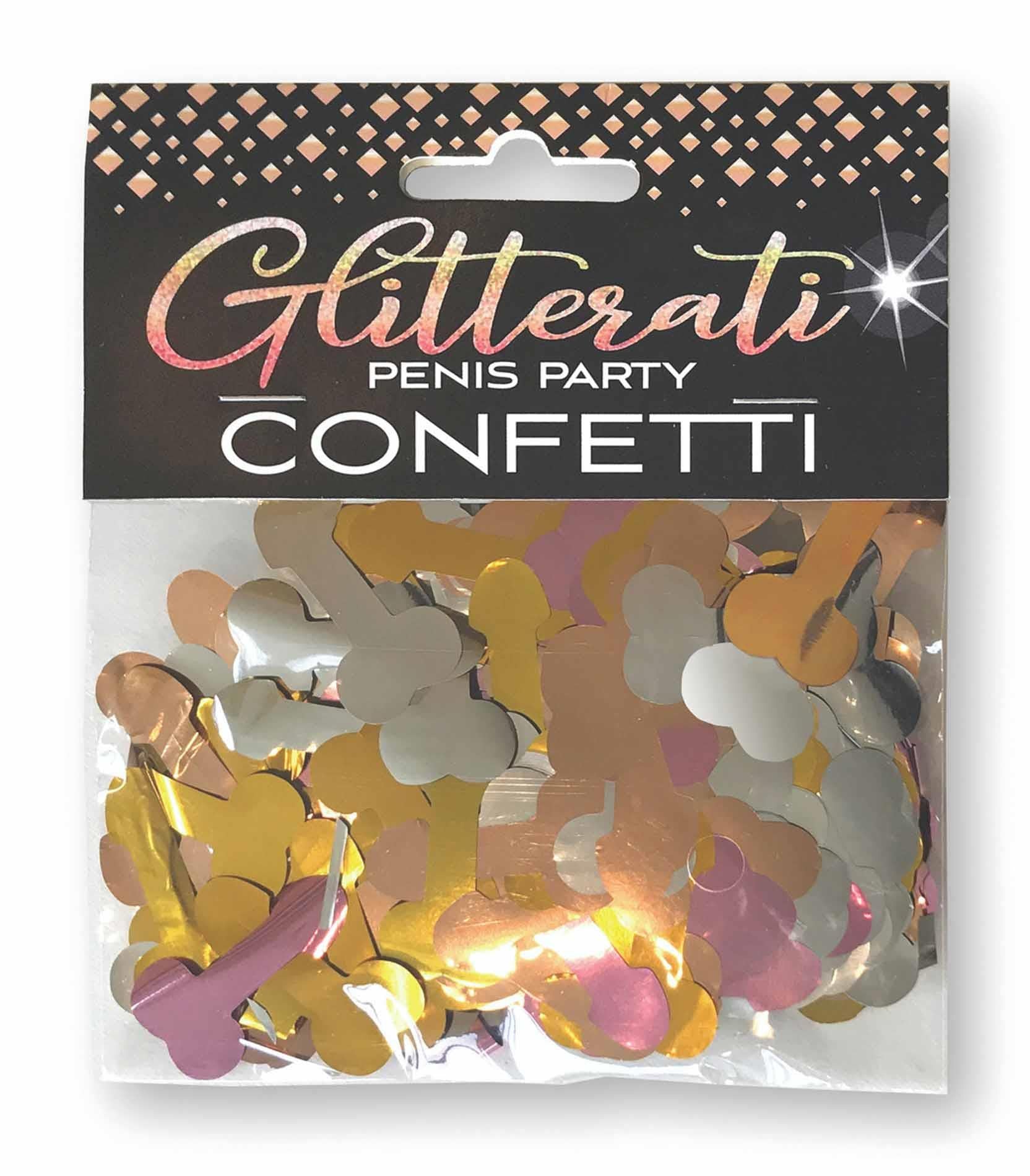 confetti penis glitterati metalic 85 g