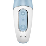 Vibrator gonflabil USB din silicon Satisfyer Air Pump Bunny 1
