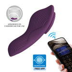 Vibrator din silicon Pretty Love Mane cu aplicație cu 10 funcții