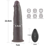 Rotator din silicon platină cu strat dublu de 9 inch