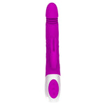 Vibrator USB Pretty Love Adrian din silicon, cu formă de iepuraș, 12 funcții