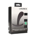 Levelz Vibrator Masaj Prostată Silicon Negru S