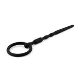Dop de penis din silicon HeavyFun seria B cu canal 13,5 cm