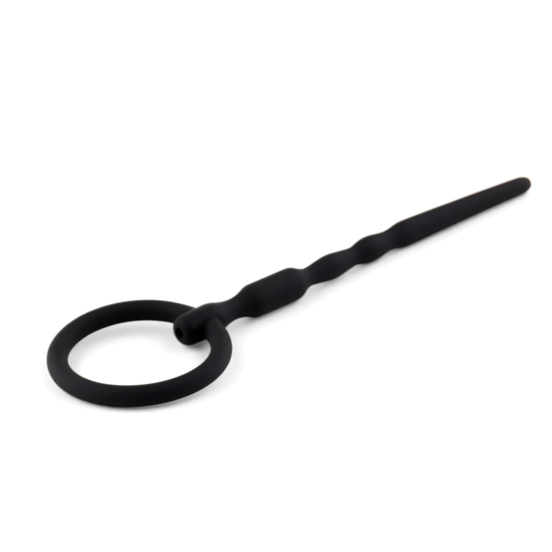 Dop de penis din silicon HeavyFun seria B cu canal 13,5 cm