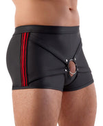 Pantaloni scurți boxer Svenjoy cu inel interschimbabil negru roșu M