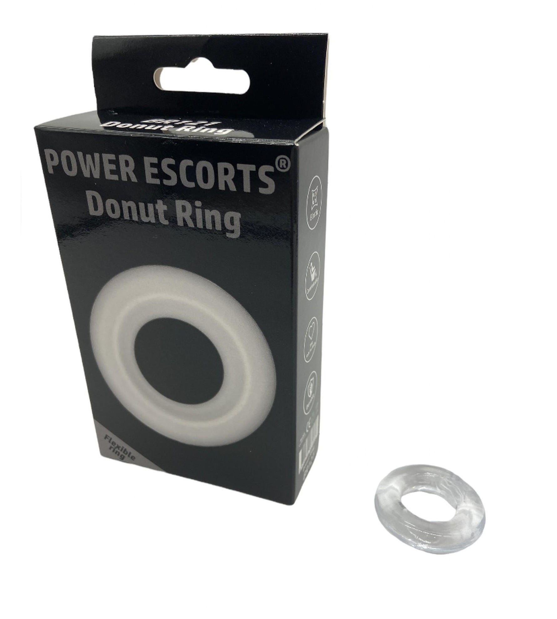 Inel de penis din silicon transparent Power Escorts