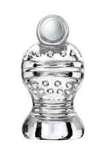 Masturbator vibrant Lingam Shakti transparent 9 cm
