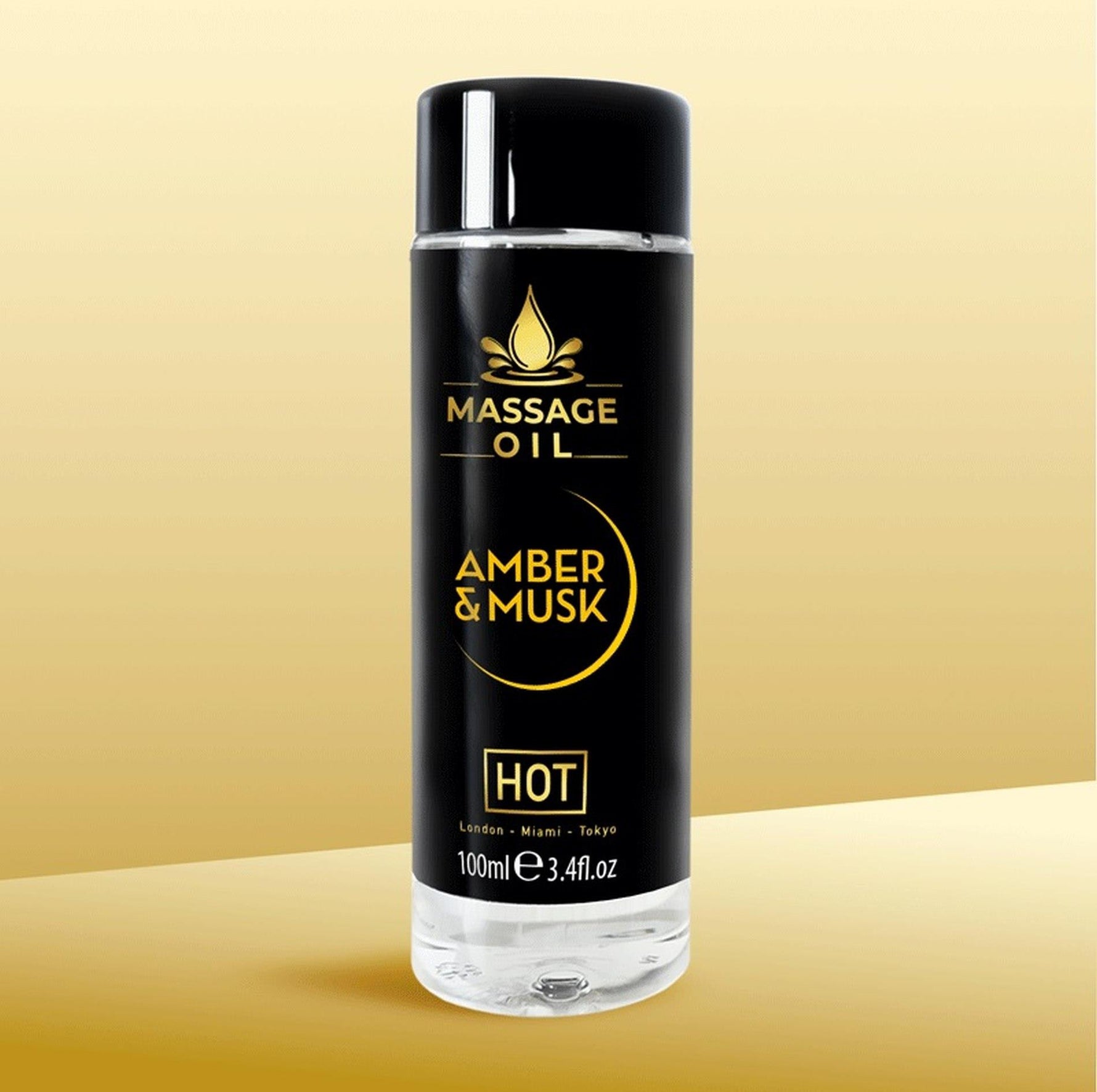 Ulei de masaj fierbinte cu mosc chihlimbar 100 ml