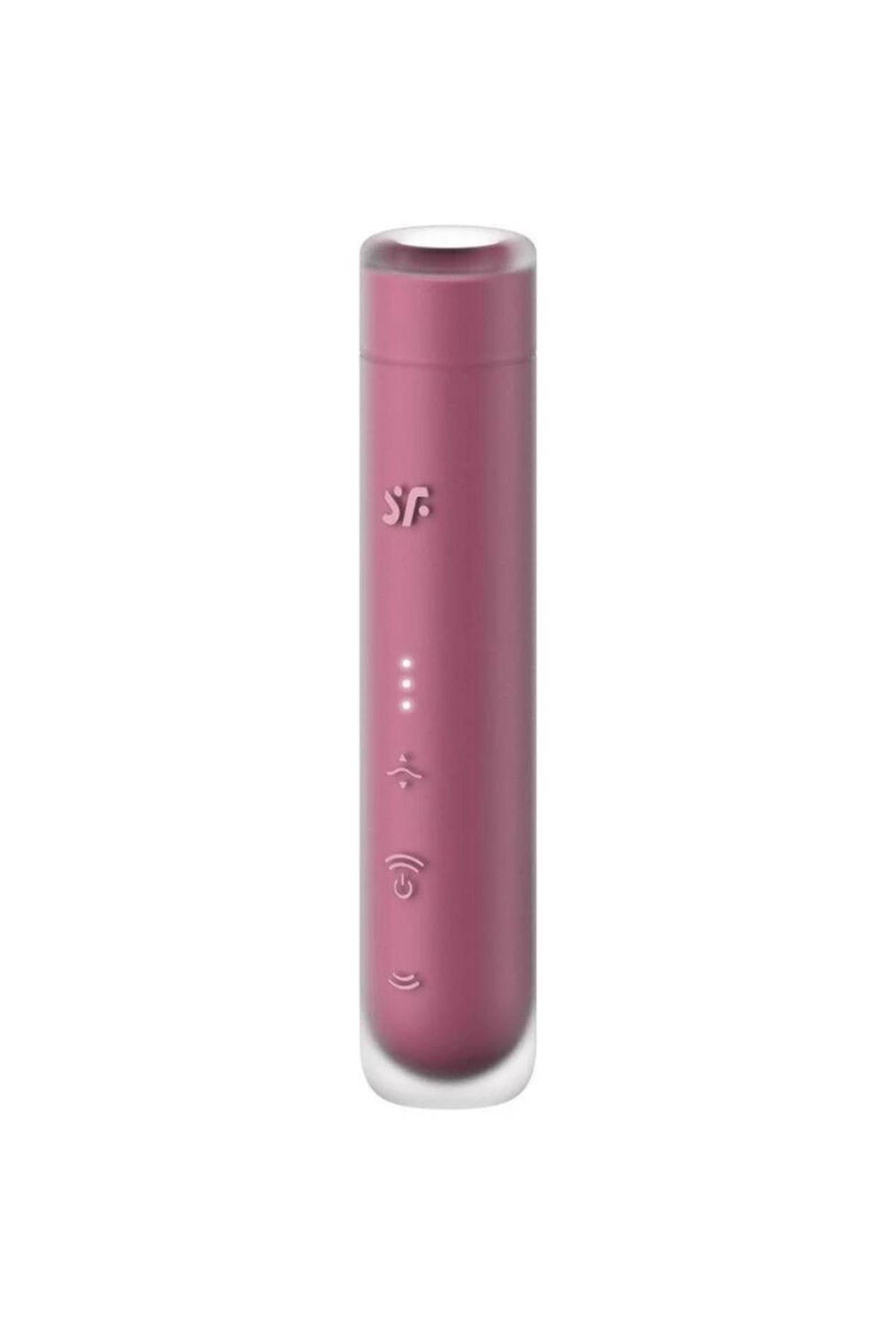 Stimulator clitoridian USB compact din silicon Satisfyer First Kiss