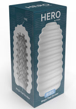 Masturbator ToyJoy HERO Medium Ribbed TPE Alb