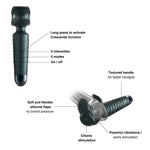 Masturbator vibrant Man.wand EVO Gri 20 cm USB