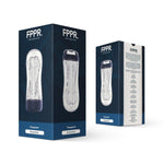 Masturbator multiplu FPPR din silicon transparent 18 cm