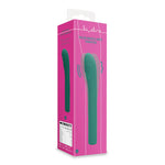 Vibrator Loveline Pulse Wave pentru punctul G, verde, 22 cm