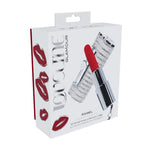 Vibrator Angel Loveline Mini cu ruj transparent, USB
