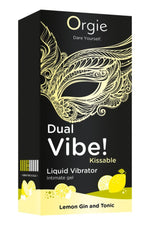 Gel intim vibrant comestibil Orgie Lemon Gin Tonic