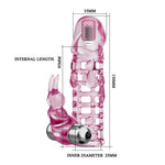 Extensie vibrantă Baile Ultimate Love Sleeve, roz, 10 funcții