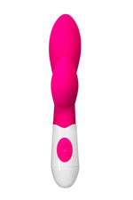 Vibrator iepuraș din silicon Lilu A-Toys roz 20 cm