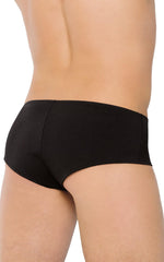 Pantaloni scurți erotici bărbătești cu papion SoftLine negri M
