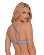 Sutien erotic Shaderi Obsessive, albastru XL/2XL
