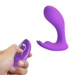 Vibrator pentru punctul G Pretty Love Idabelle, violet, cu telecomandă
