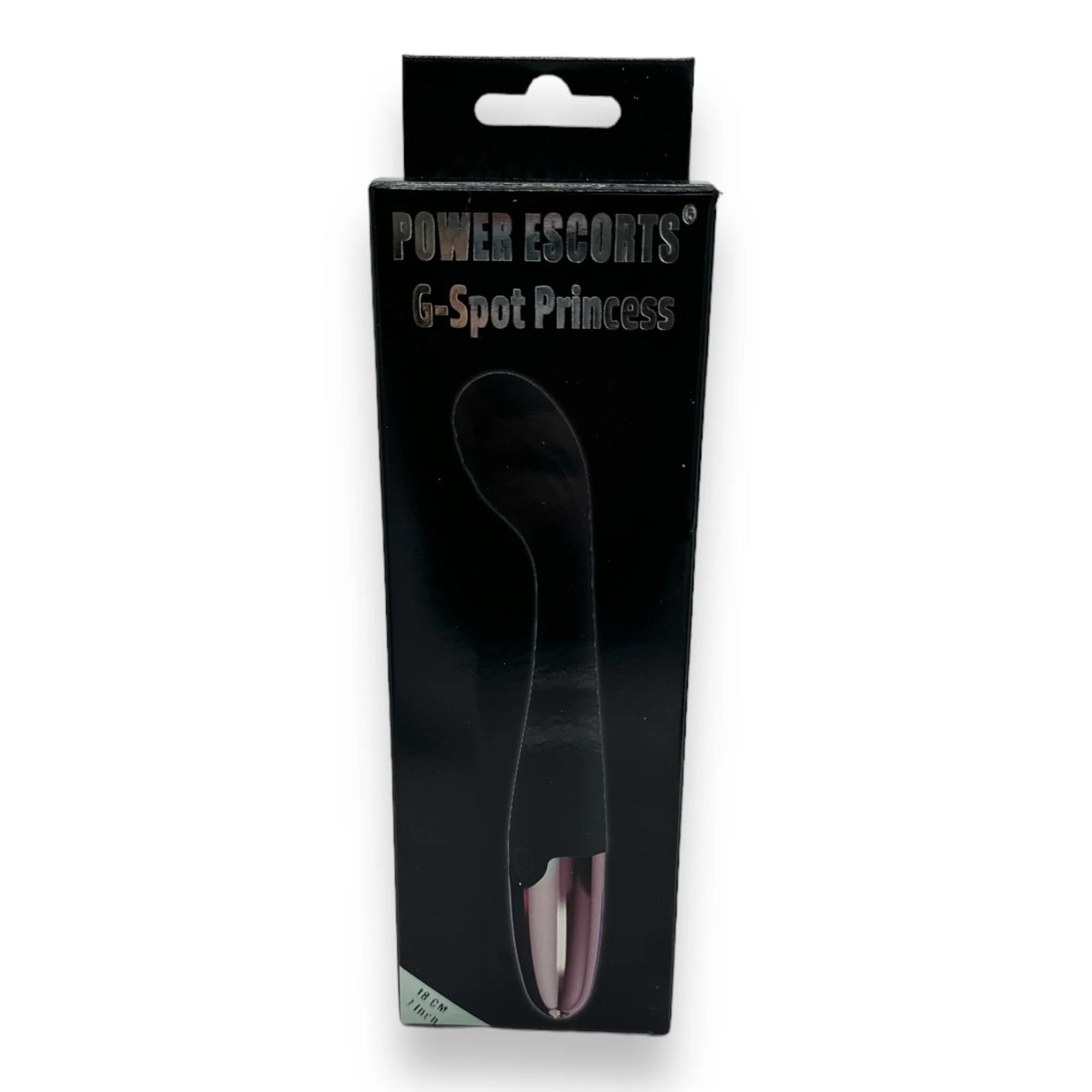Vibrator pentru punctul G Power Escorts din silicon, negru, USB, 18 cm