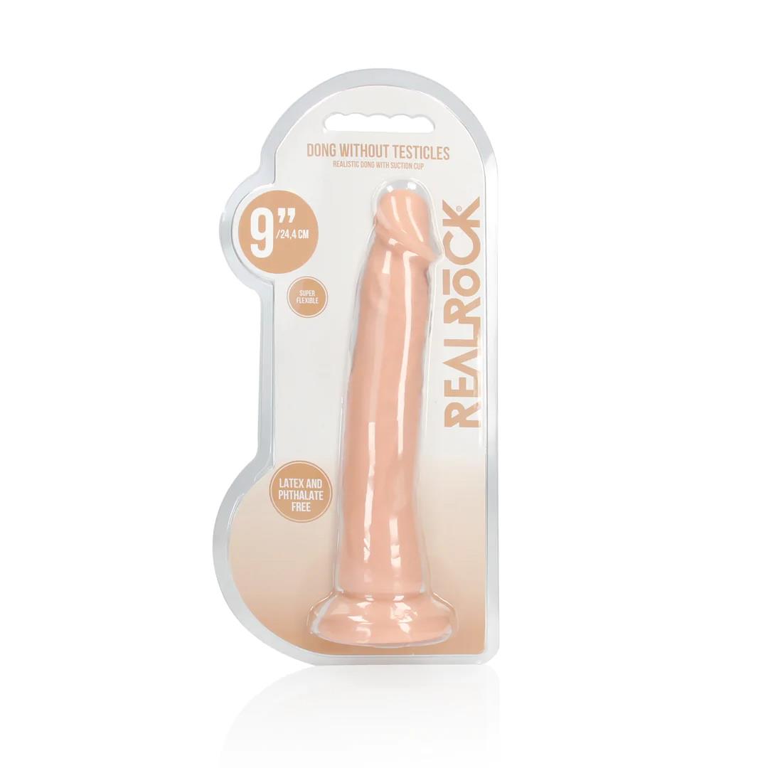 Dildo realist RealRock fără testicule 24 cm