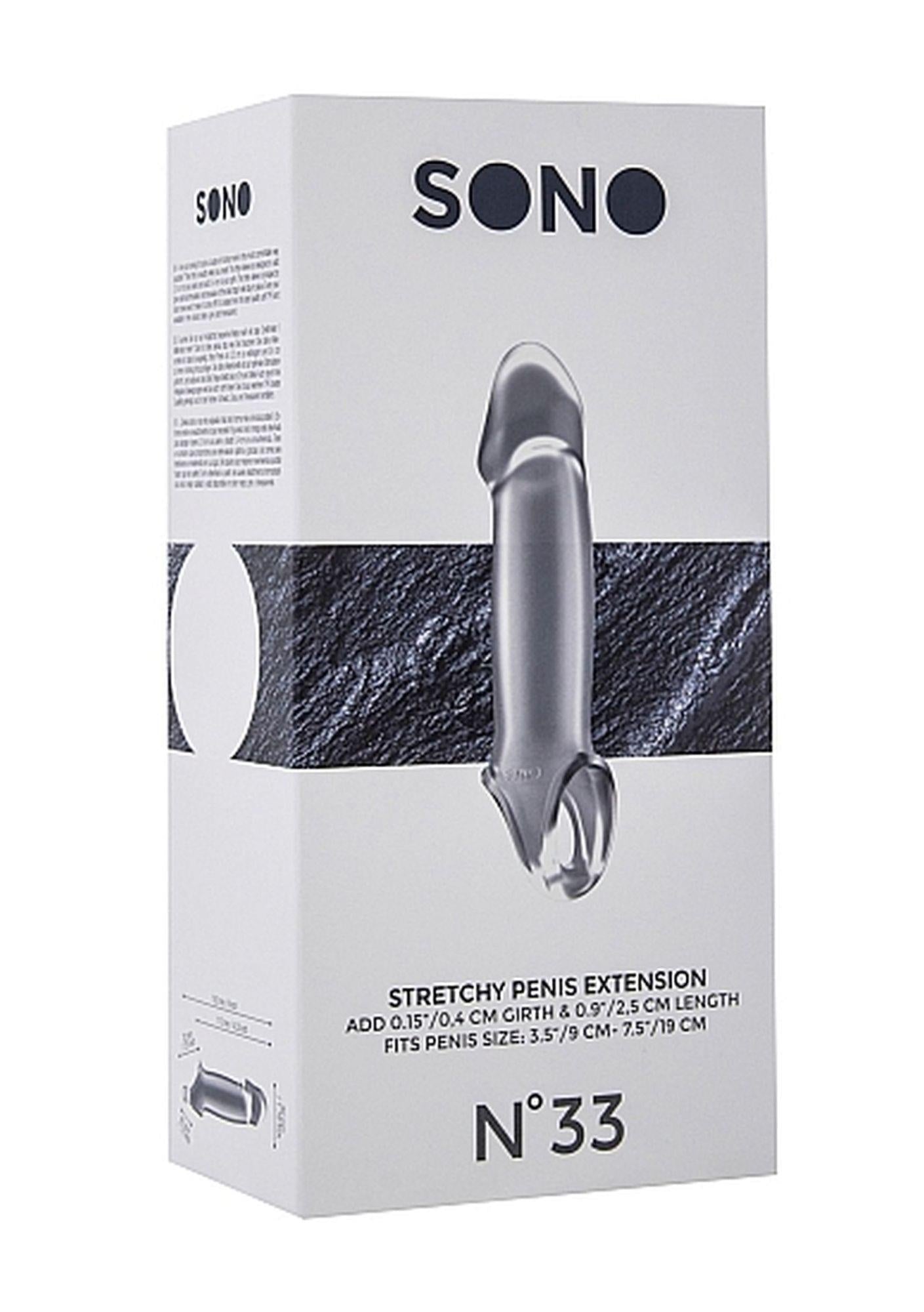 Sono Stretch Extension Transparent TPE