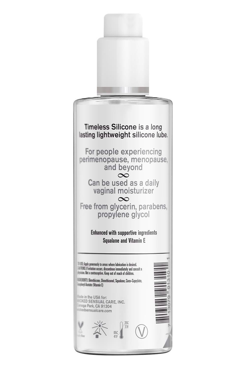 Lubrifiant siliconic Wicked Timeless 120ml
