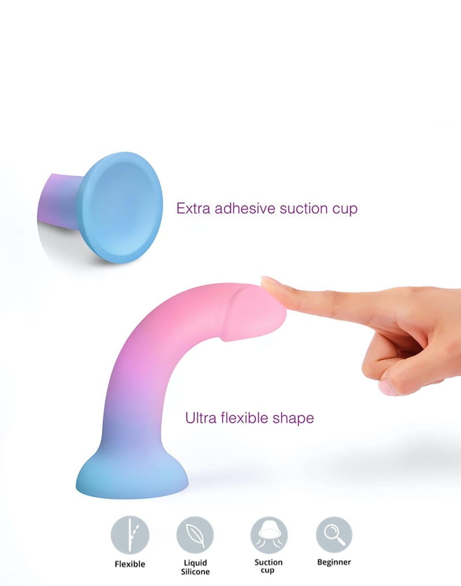 Dildo realist din silicon Love to Love Utopia M 14 cm