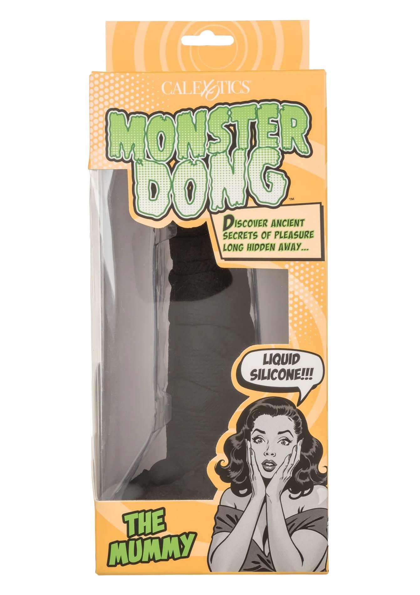Dildo din silicon fantasy Mummy Dong cu ventuză 18,5 cm