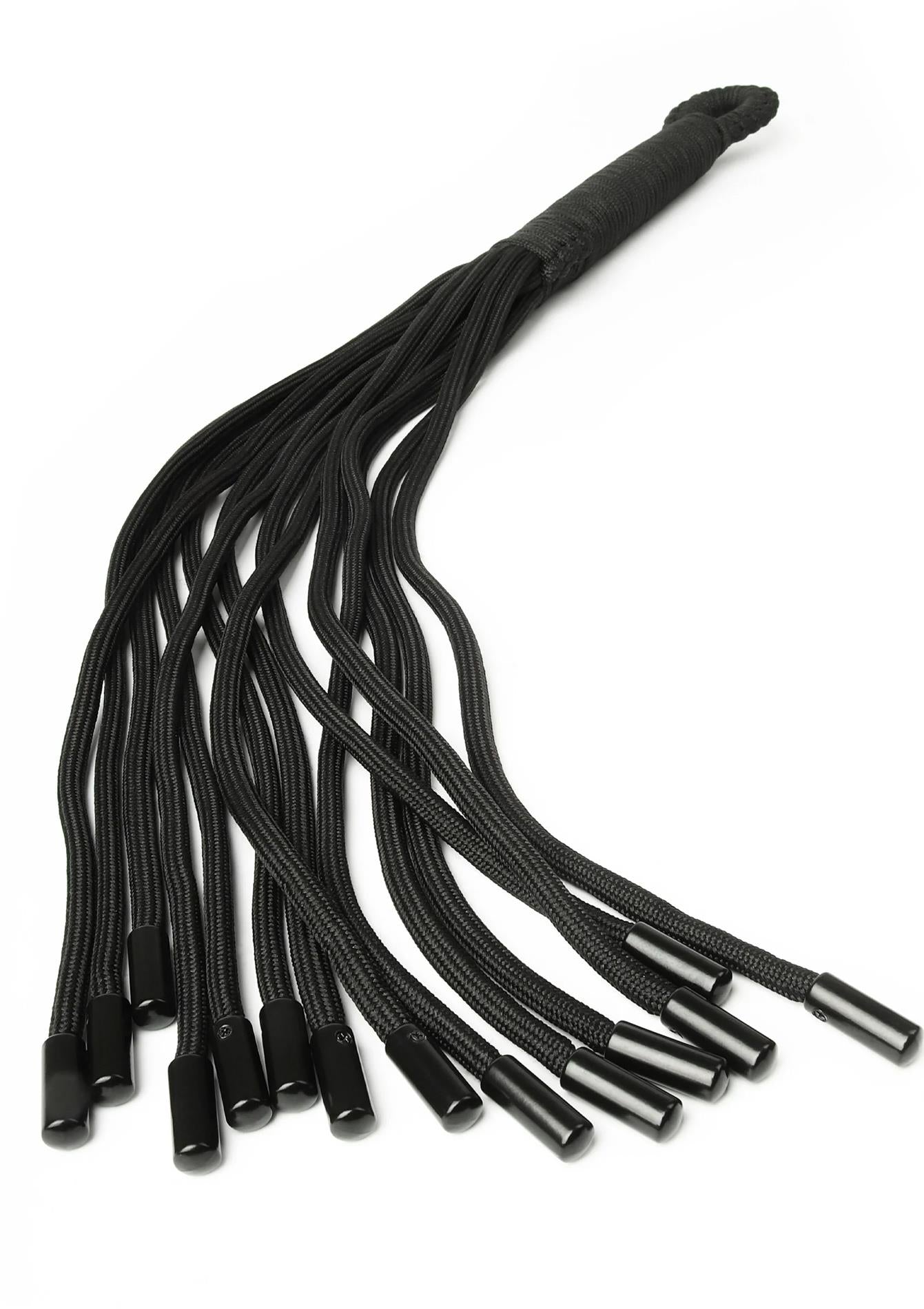 Taboom Flogger cu noduri, nailon negru