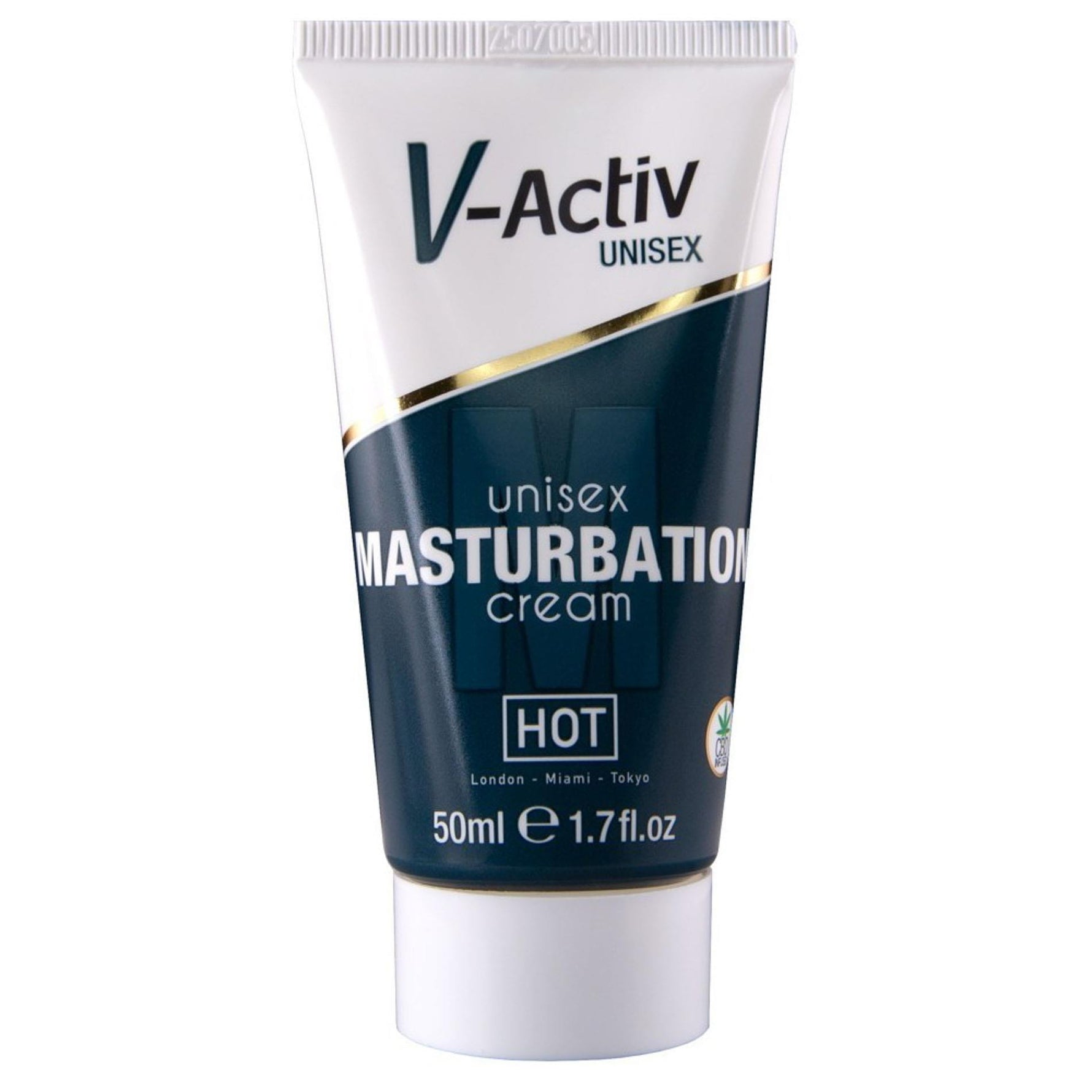 Cremă de masturbare caldă unisex Hot VActiv 50ml CBD