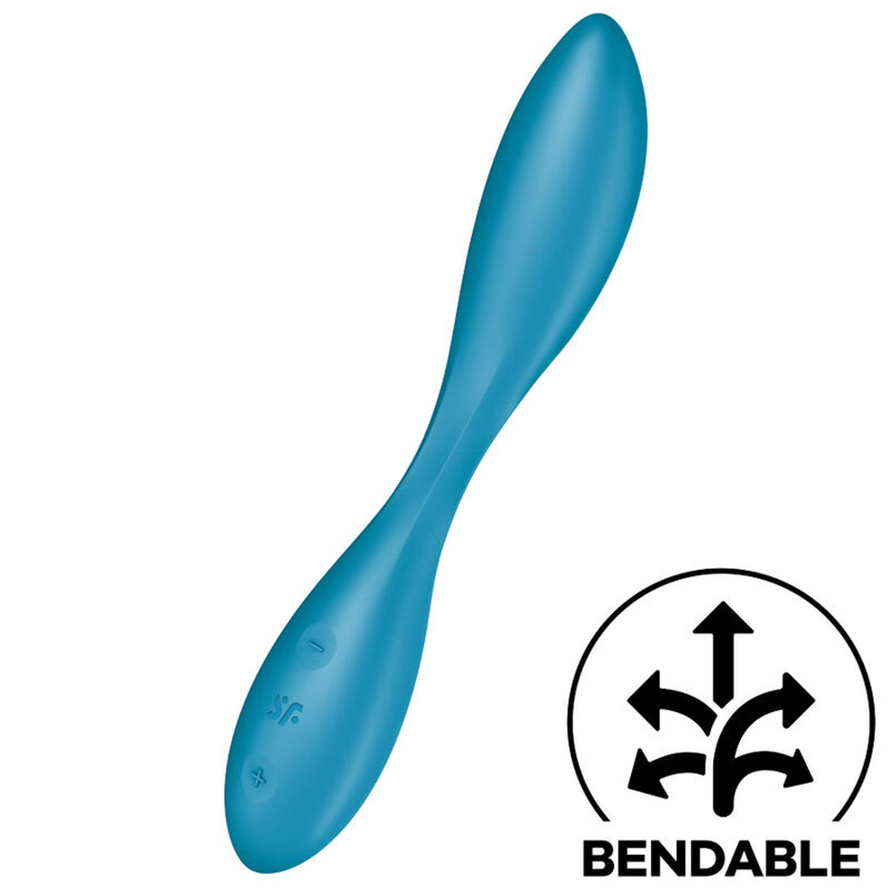 Vibrator Satisfyer G Spot Flex 1 din silicon, cu USB, pentru punctul G