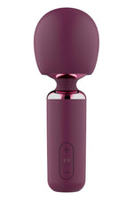 Vibrator USB din silicon Glam Bold 18 cm