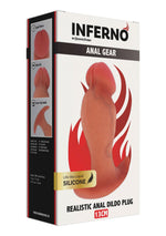 Plug anal realist din silicon Hidden Desire 13 cm