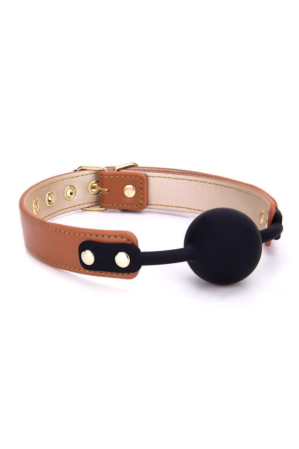 Blaze Elite Bucla de cauciuc din silicon Cognac 4,7 cm