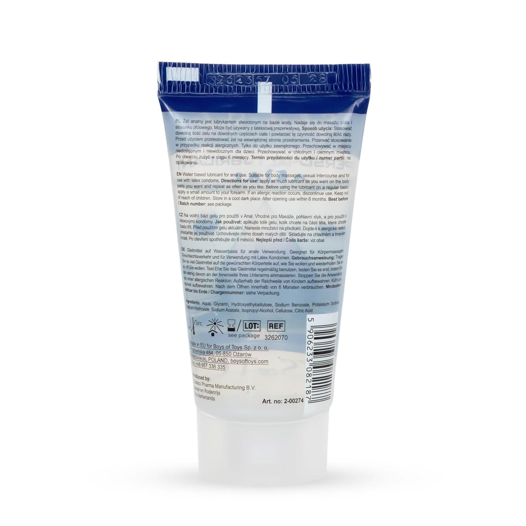 Lubrifiant anal pe bază de apă Boys of Toys 30 ml